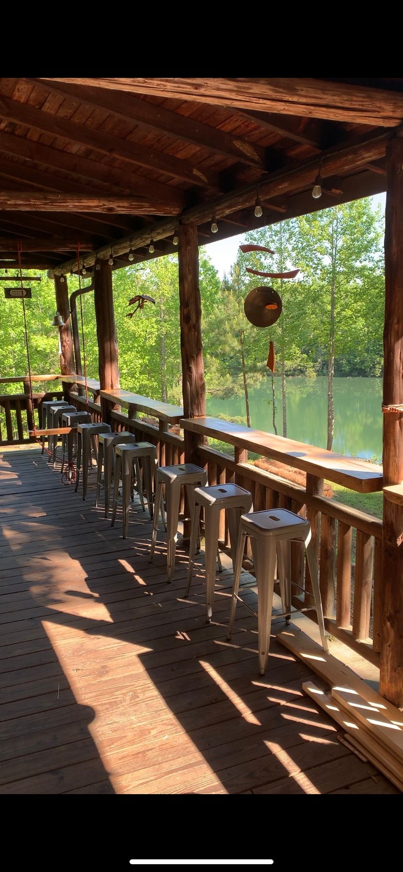 Clubhouse porch views :)