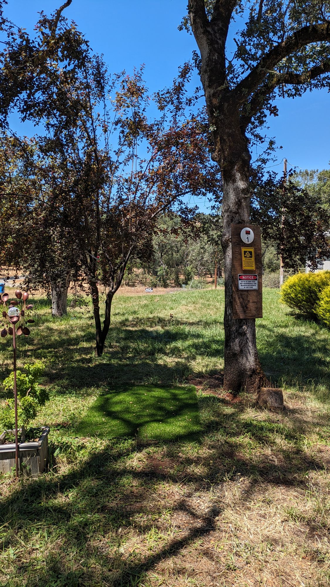 Hole 1 Tee
