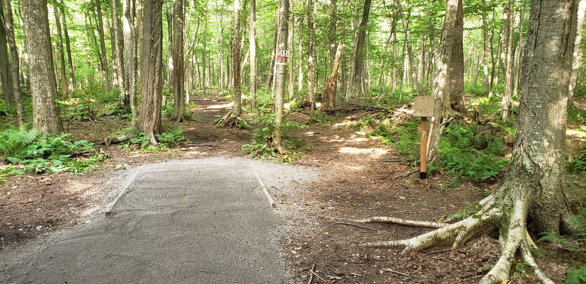 The infamous Gap on short tee #13 (signage has been replaced since).