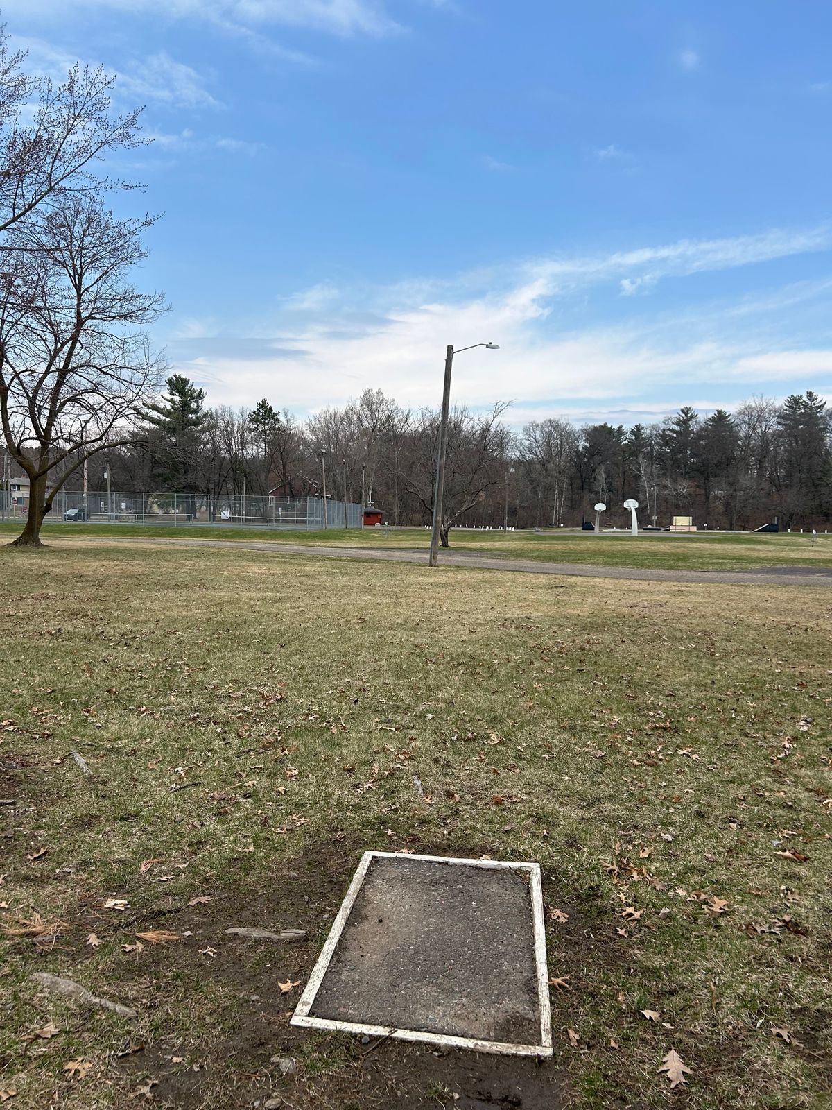 Hole 3 tee area