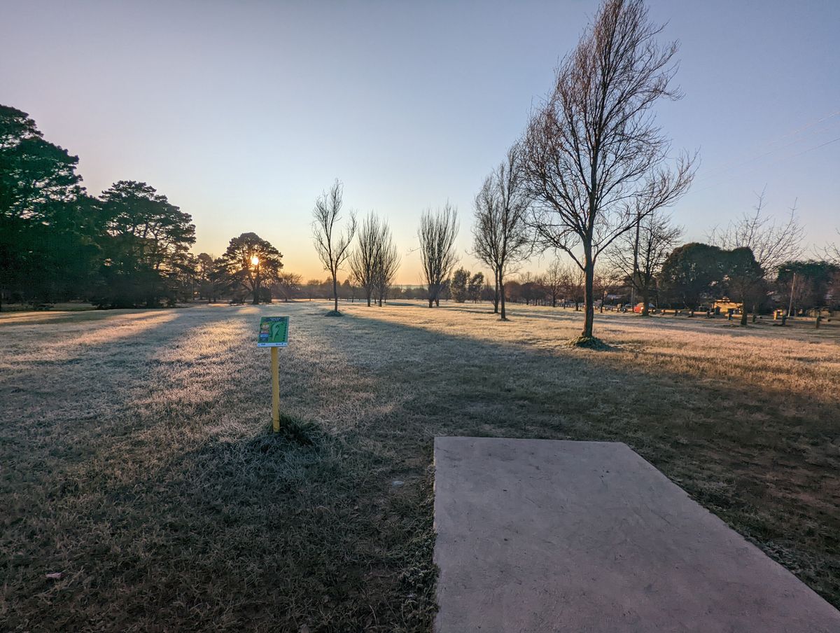 Hole 10 during winter