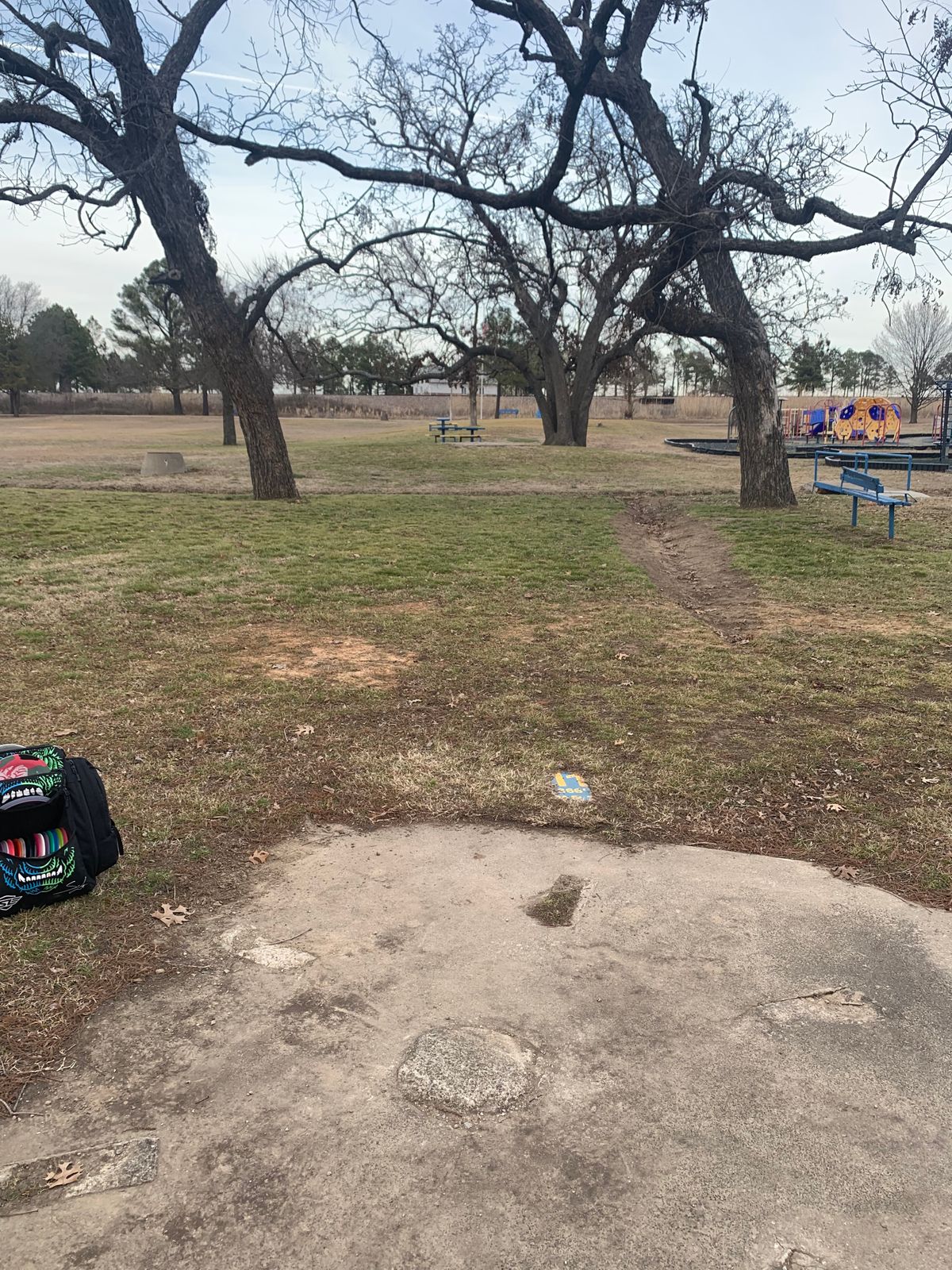 Hole #11 tee marker