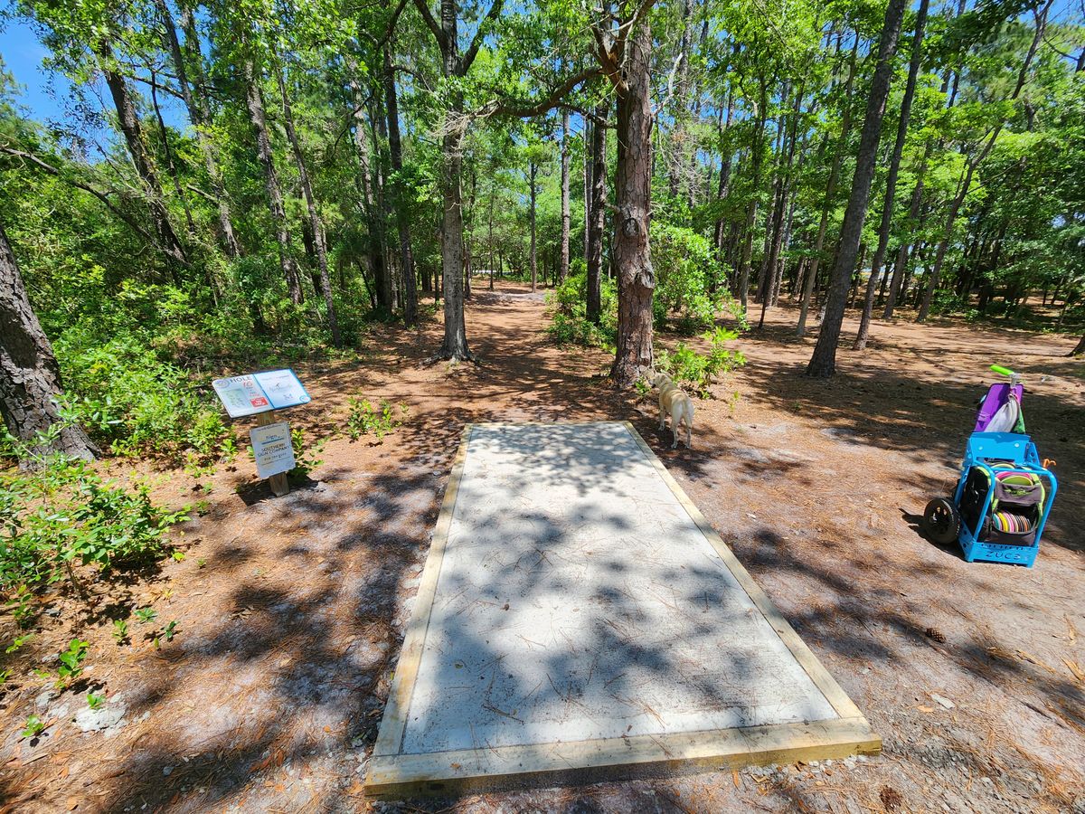 Hole 16 alternate tee pad