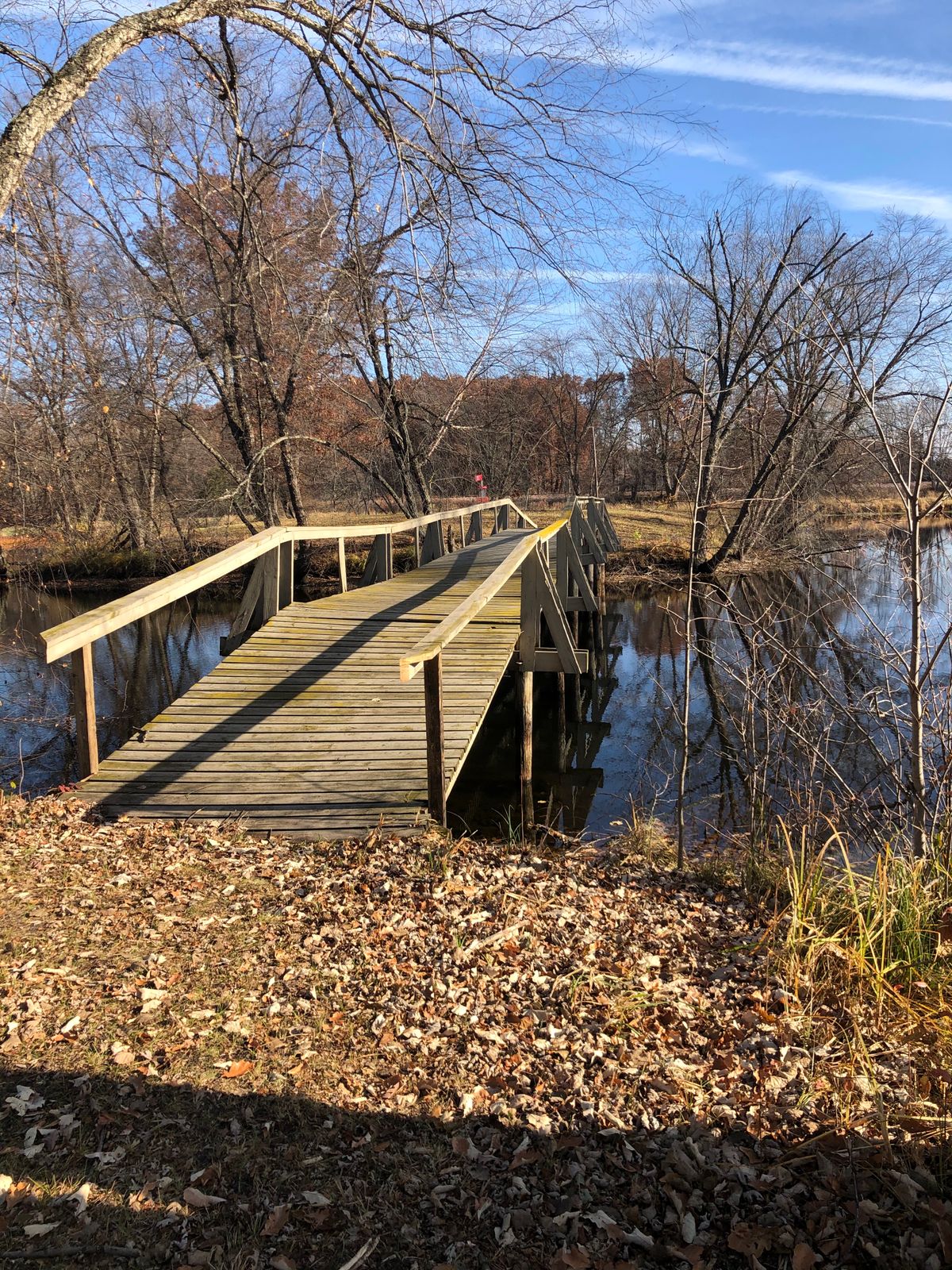 Bridge to 18 green