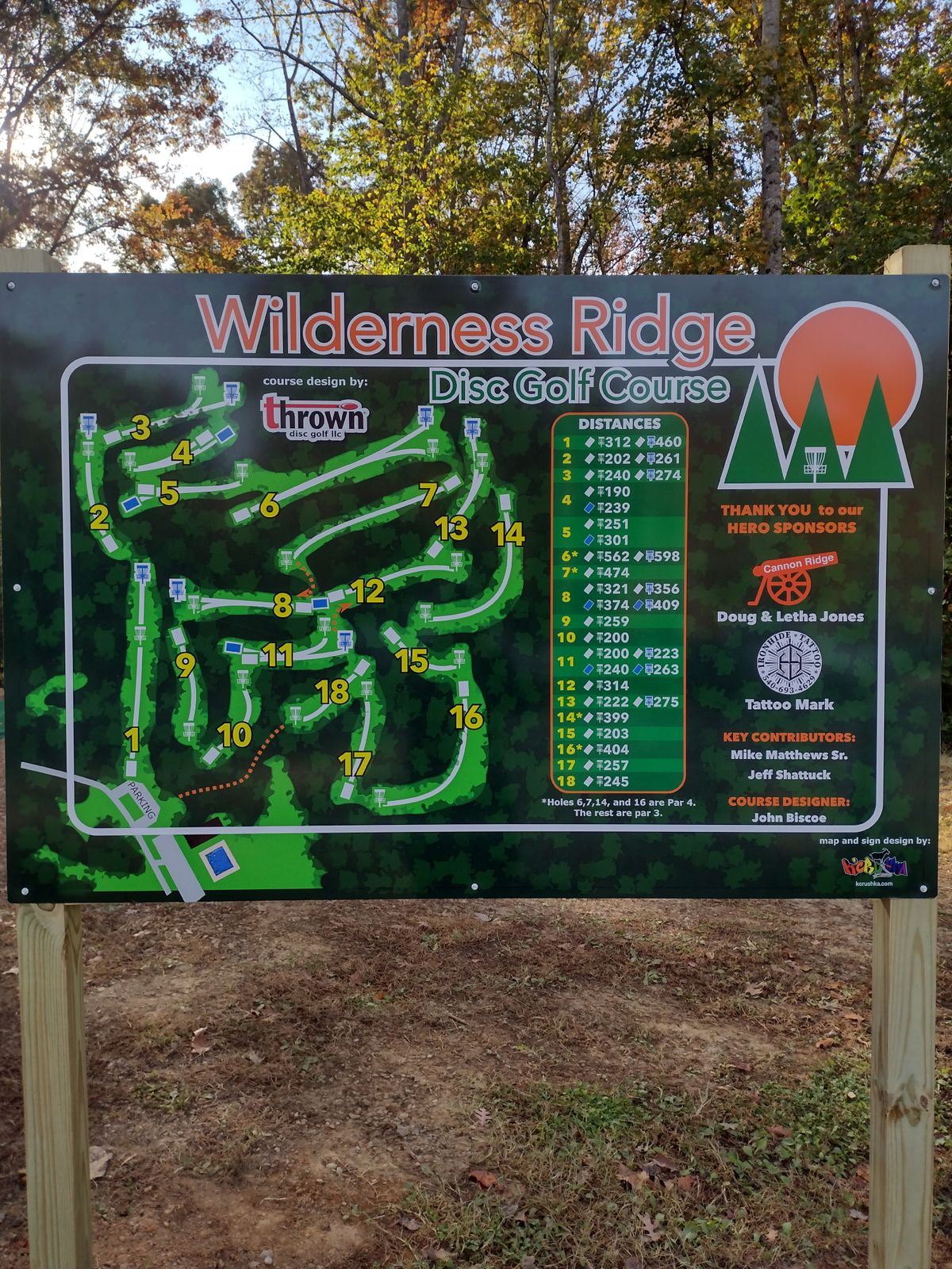 Course Sign