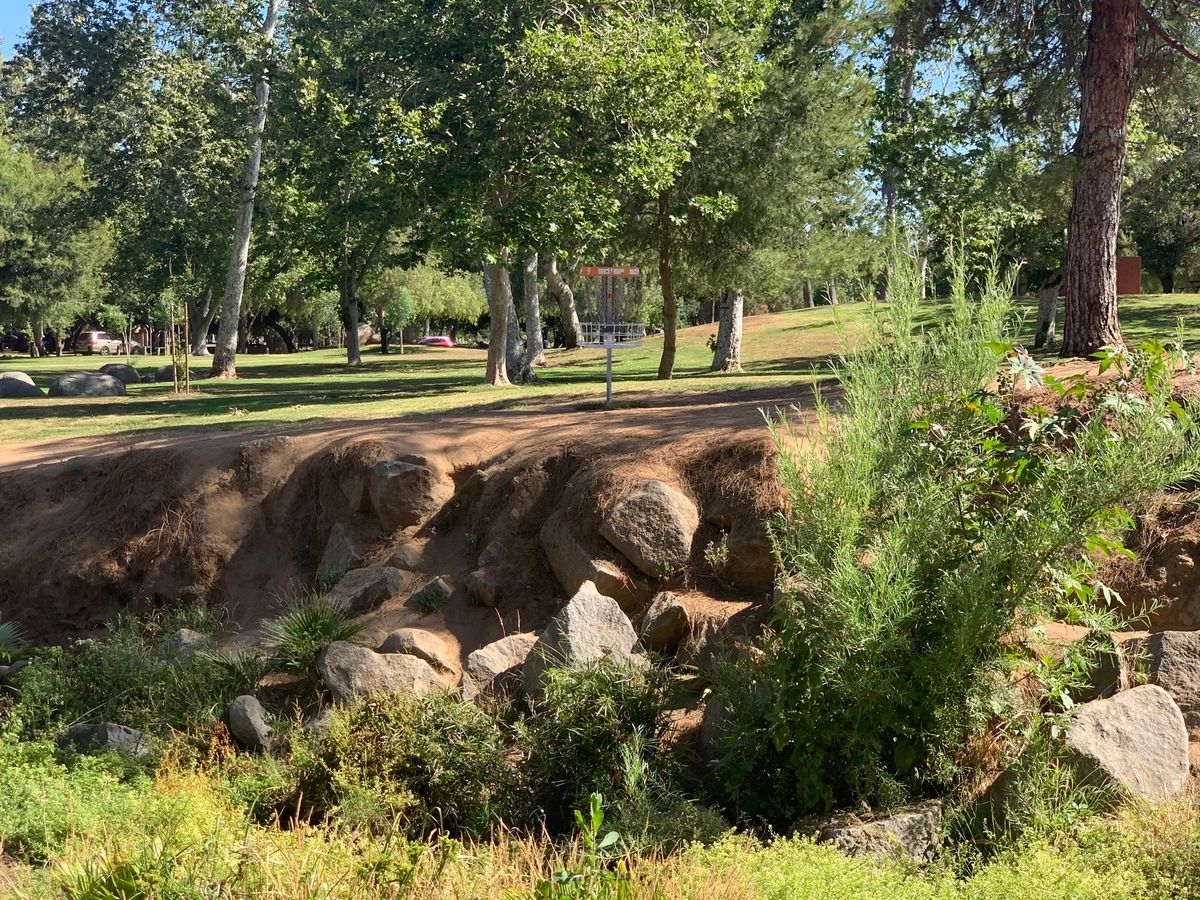 Hole 9 from across 10’s tee
