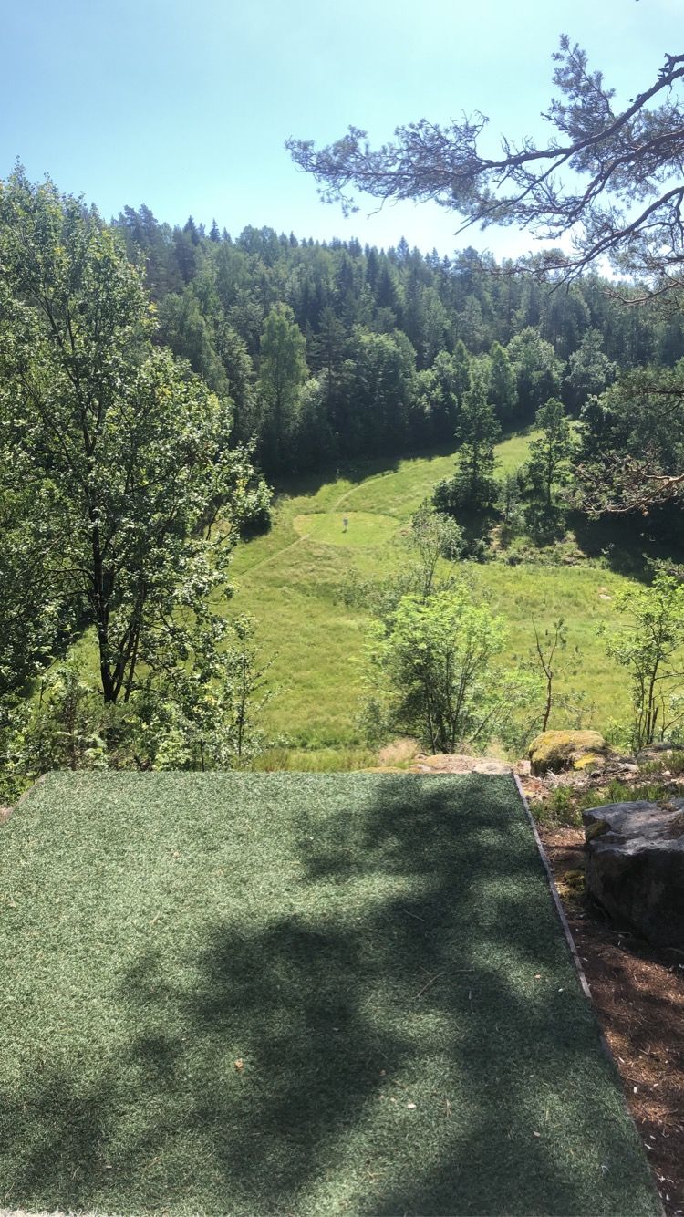 122m top of the world at Kodal Diskgolfpark