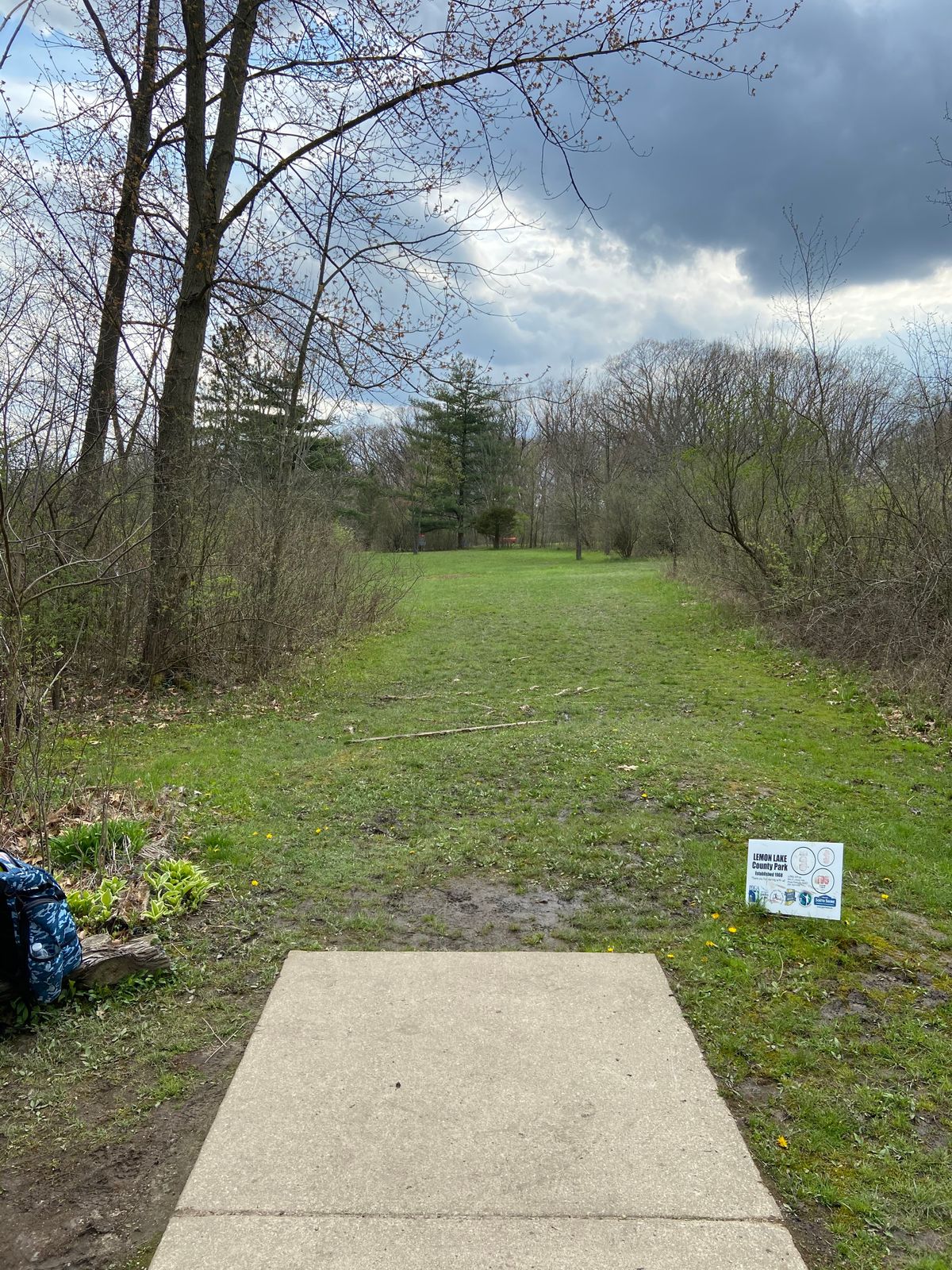 Tee of hole 3. 240 feet. Straight with a small fade left.