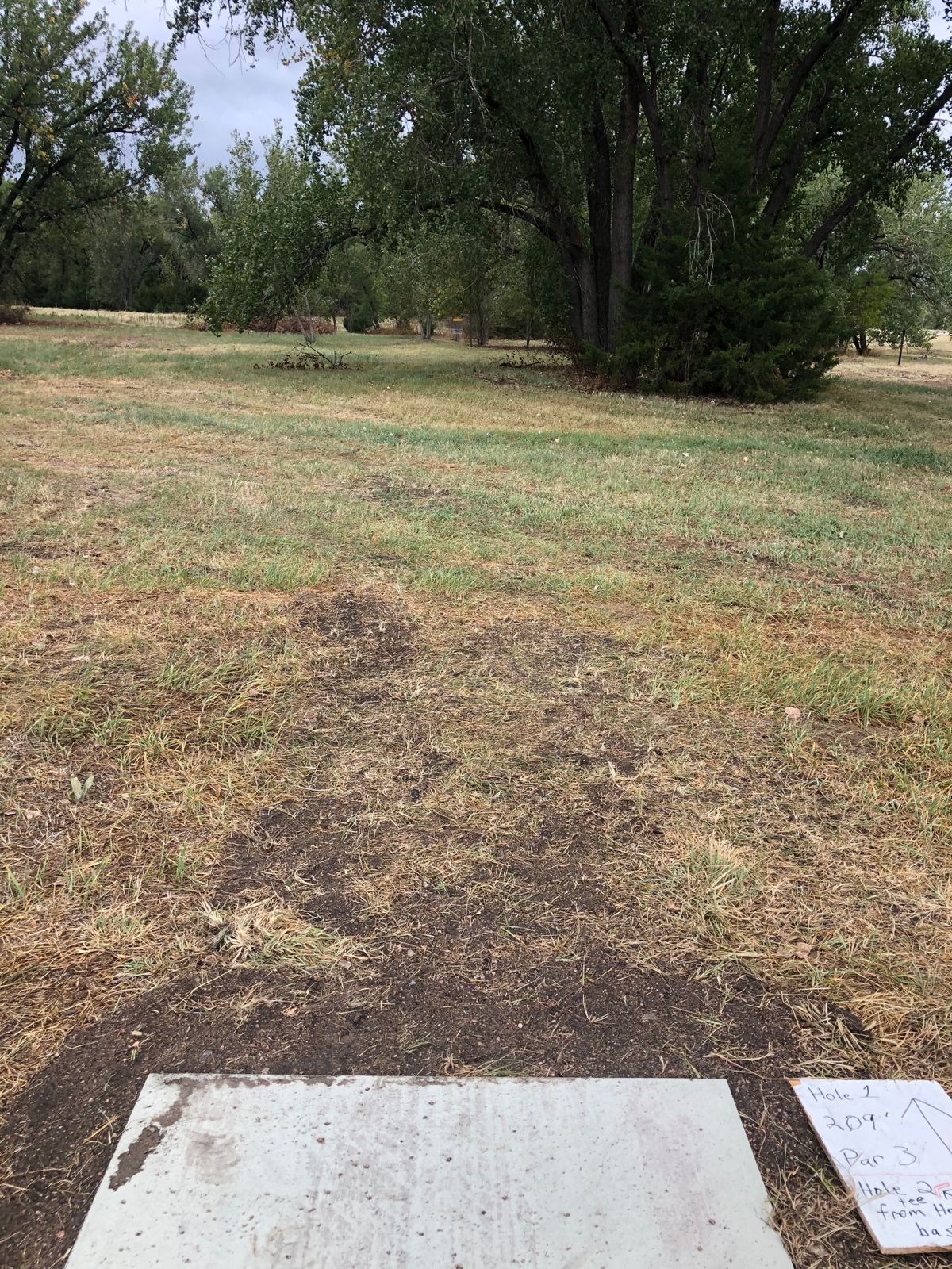 Hole 1 - par 3