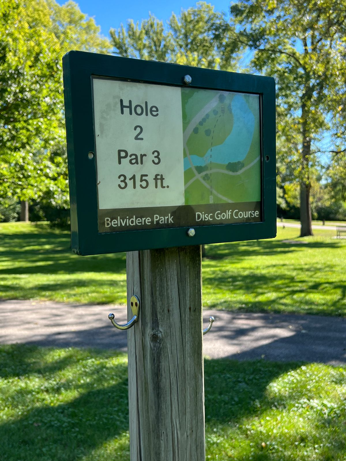 Some of the signage seems a bit off.