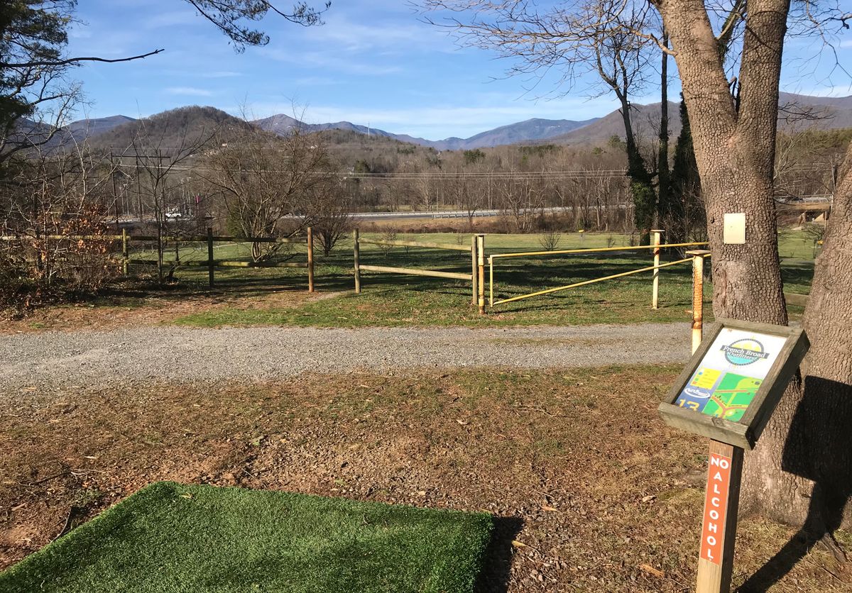 Short TEE view at hole 13.