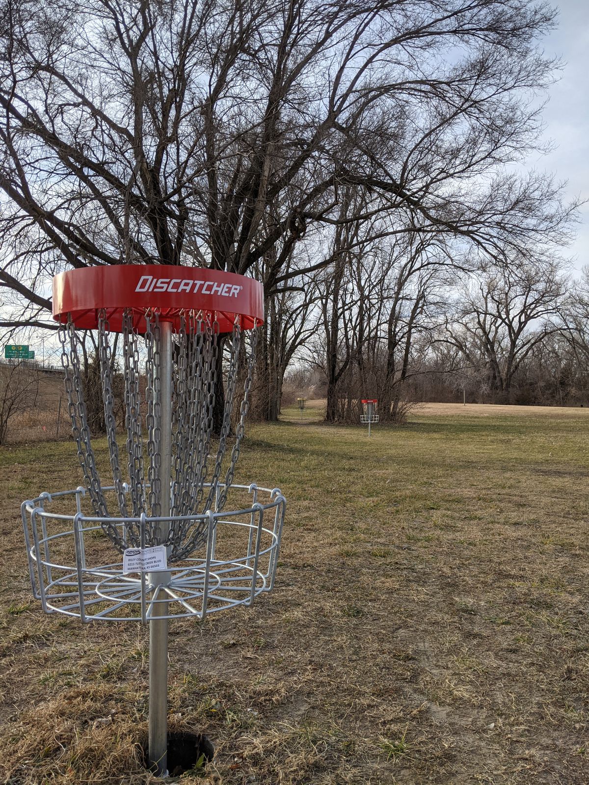 Hole 3, all 3 baskets.