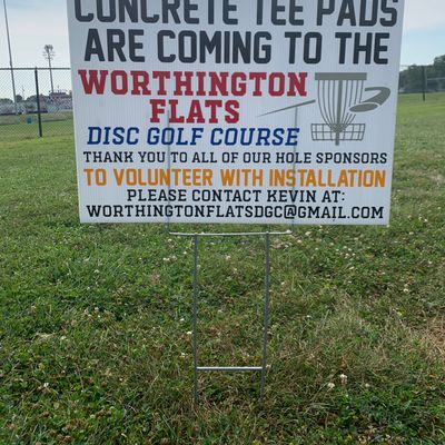 Concrete Tee Pads are being installed!!!