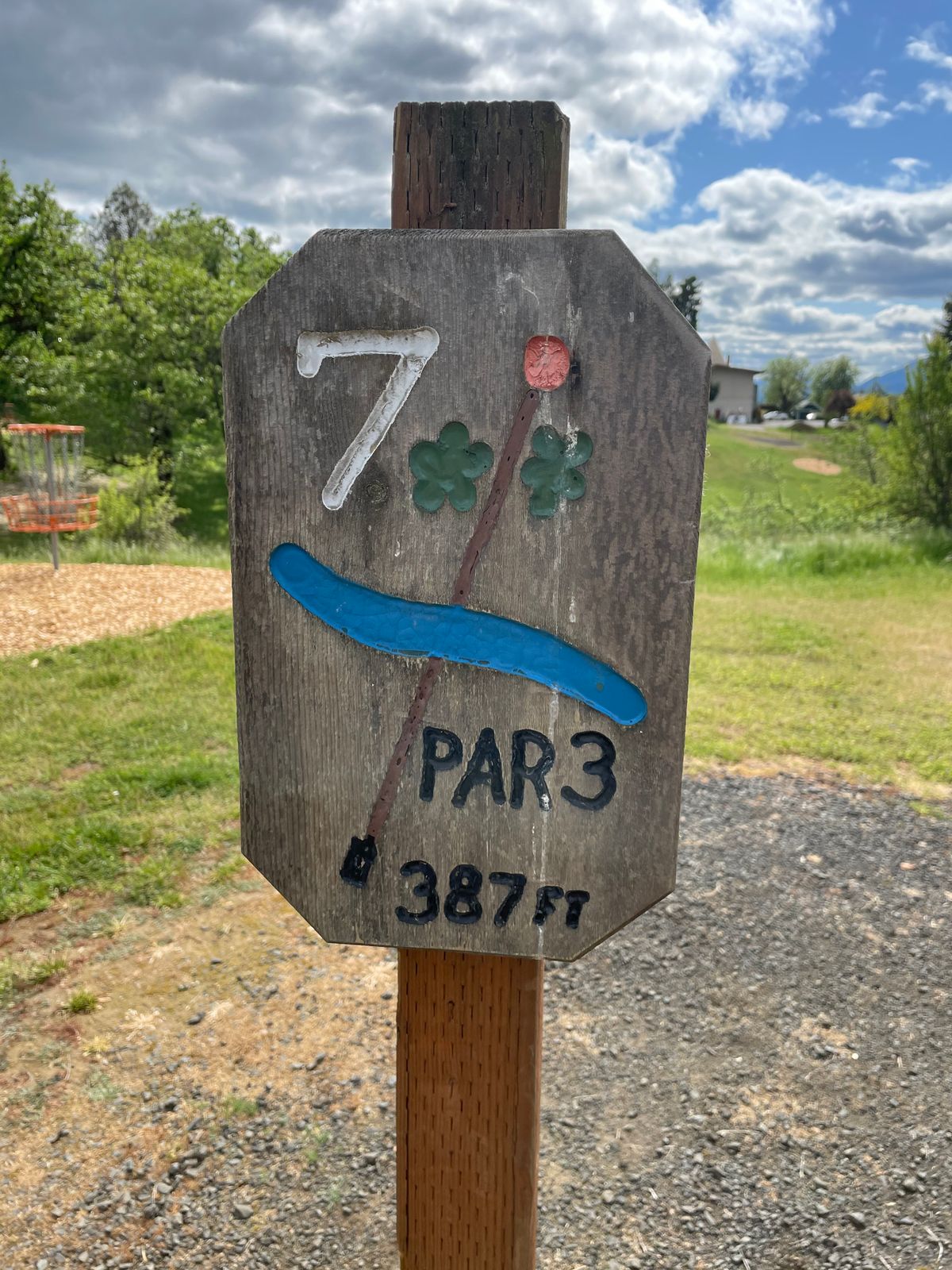 Hole 7 map.