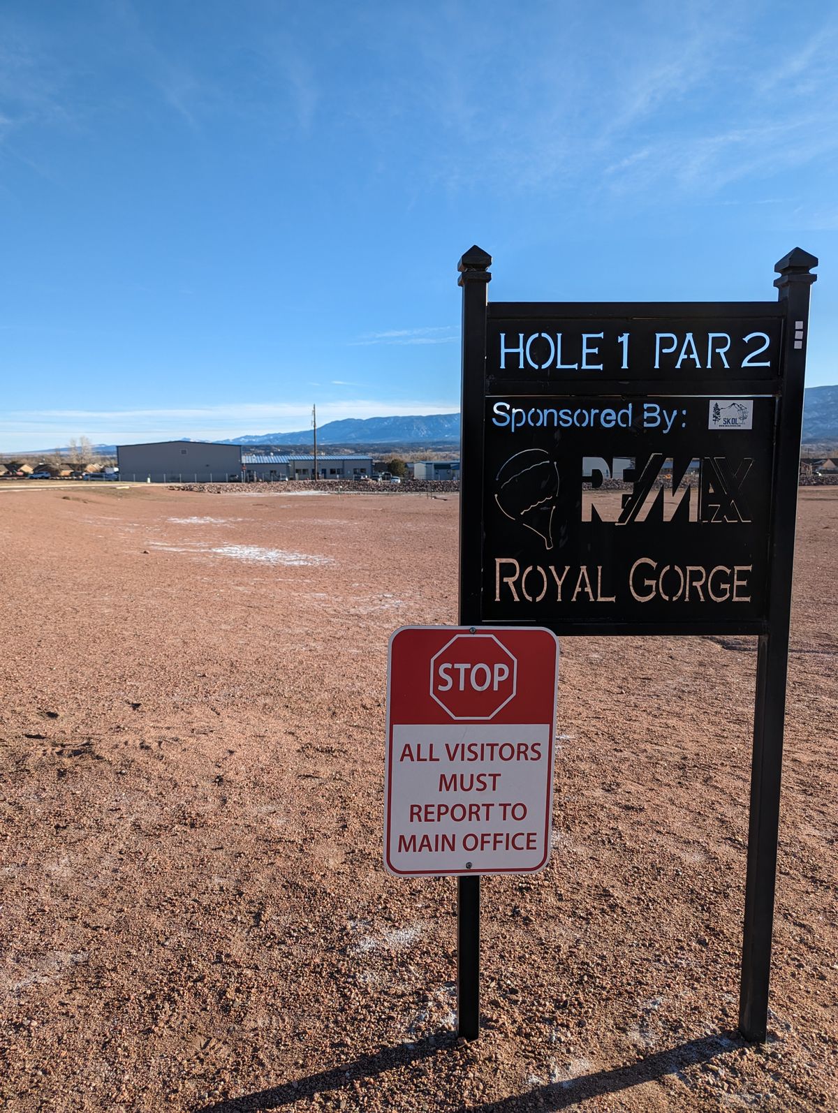 Hole 1 Tee
