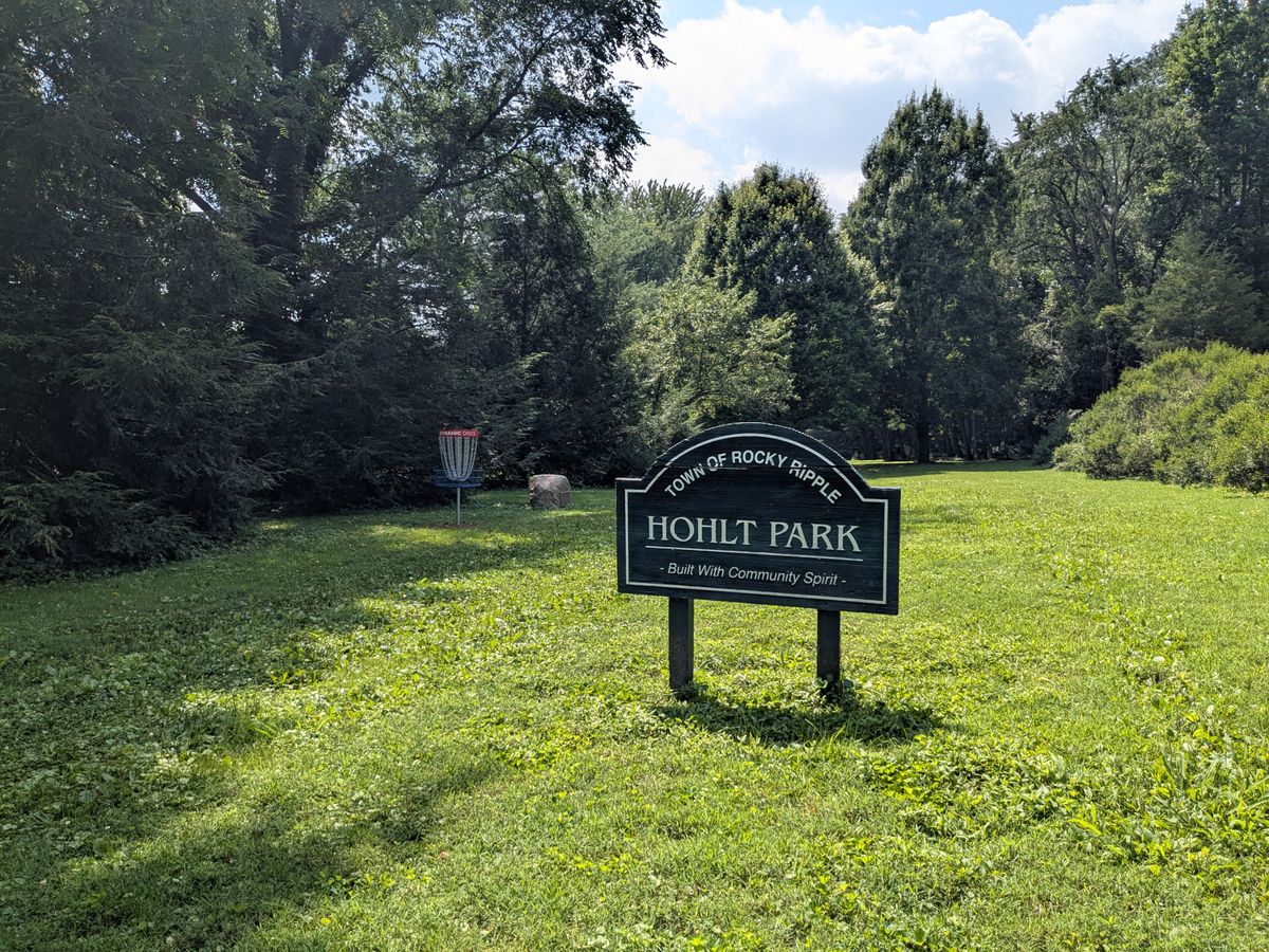 Park Sign and #2 Basket