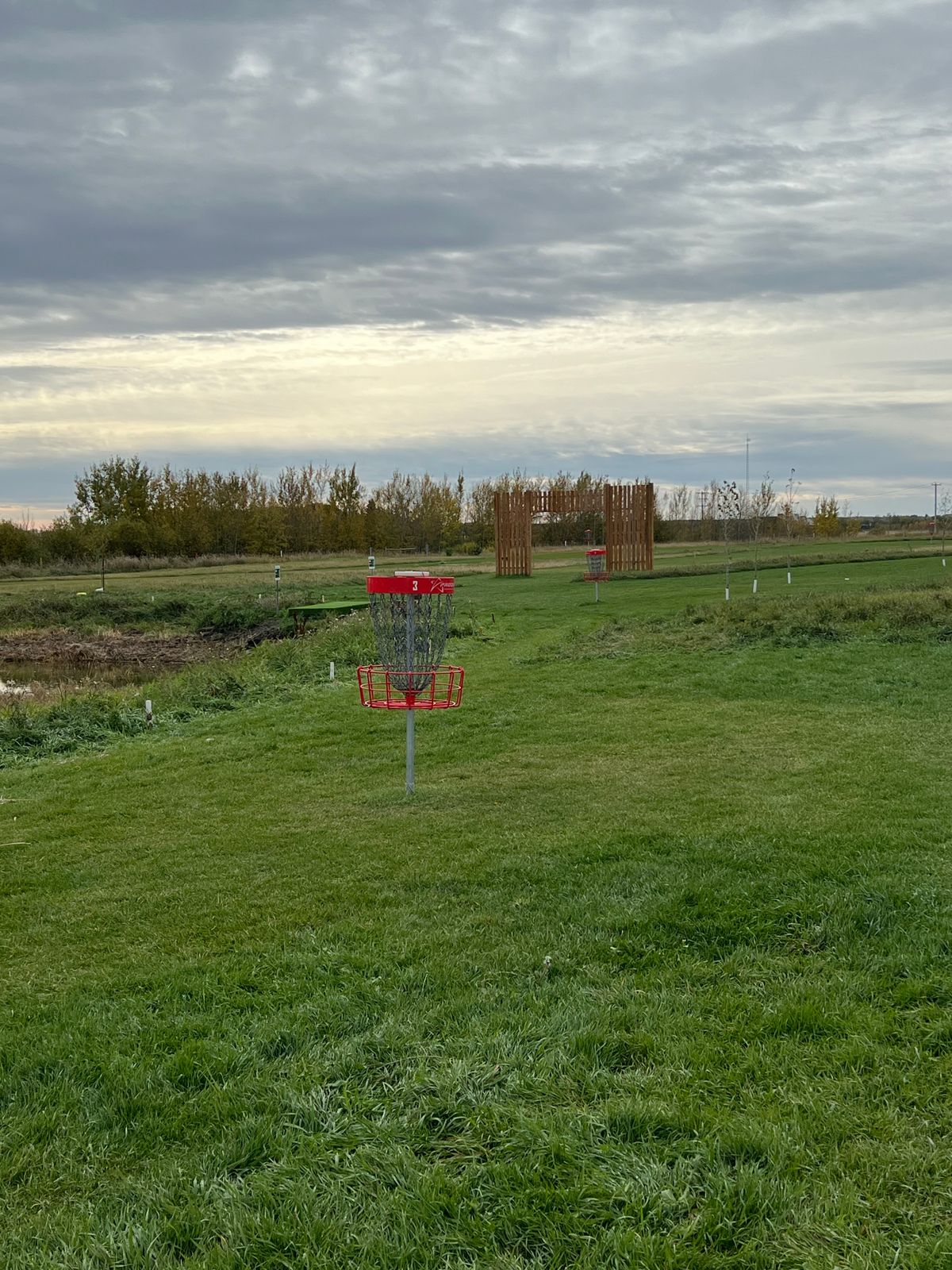 Hole 3 green