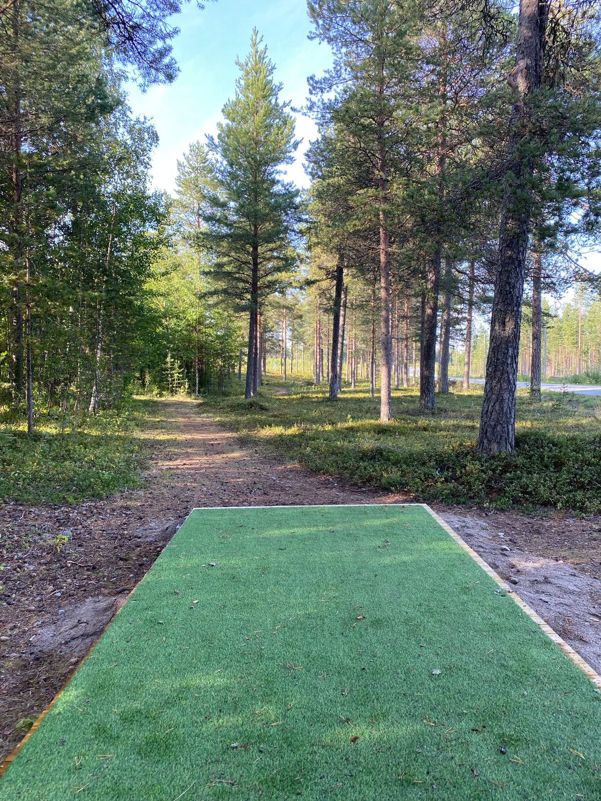 New hole 1
