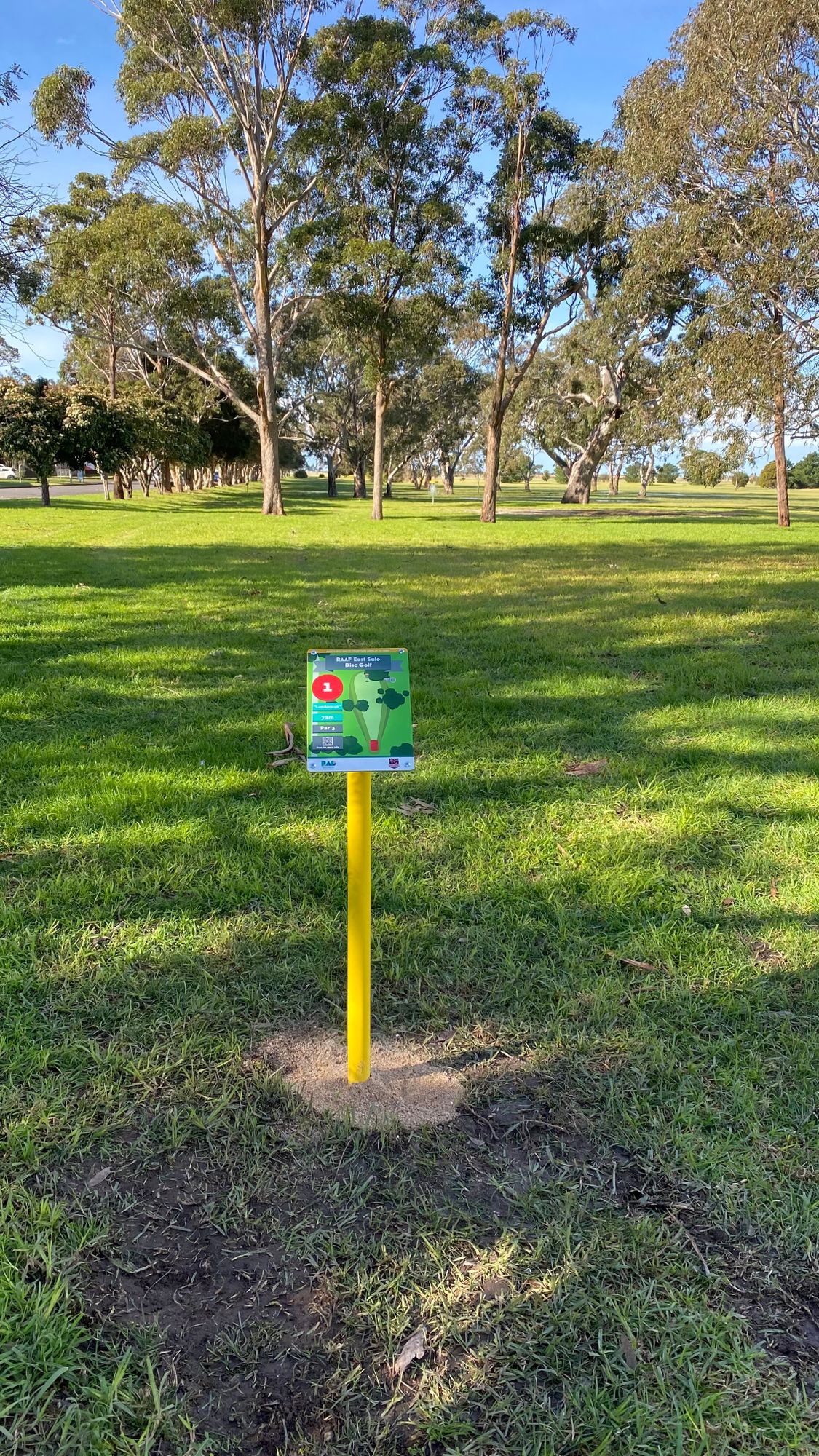 Tee at hole 1