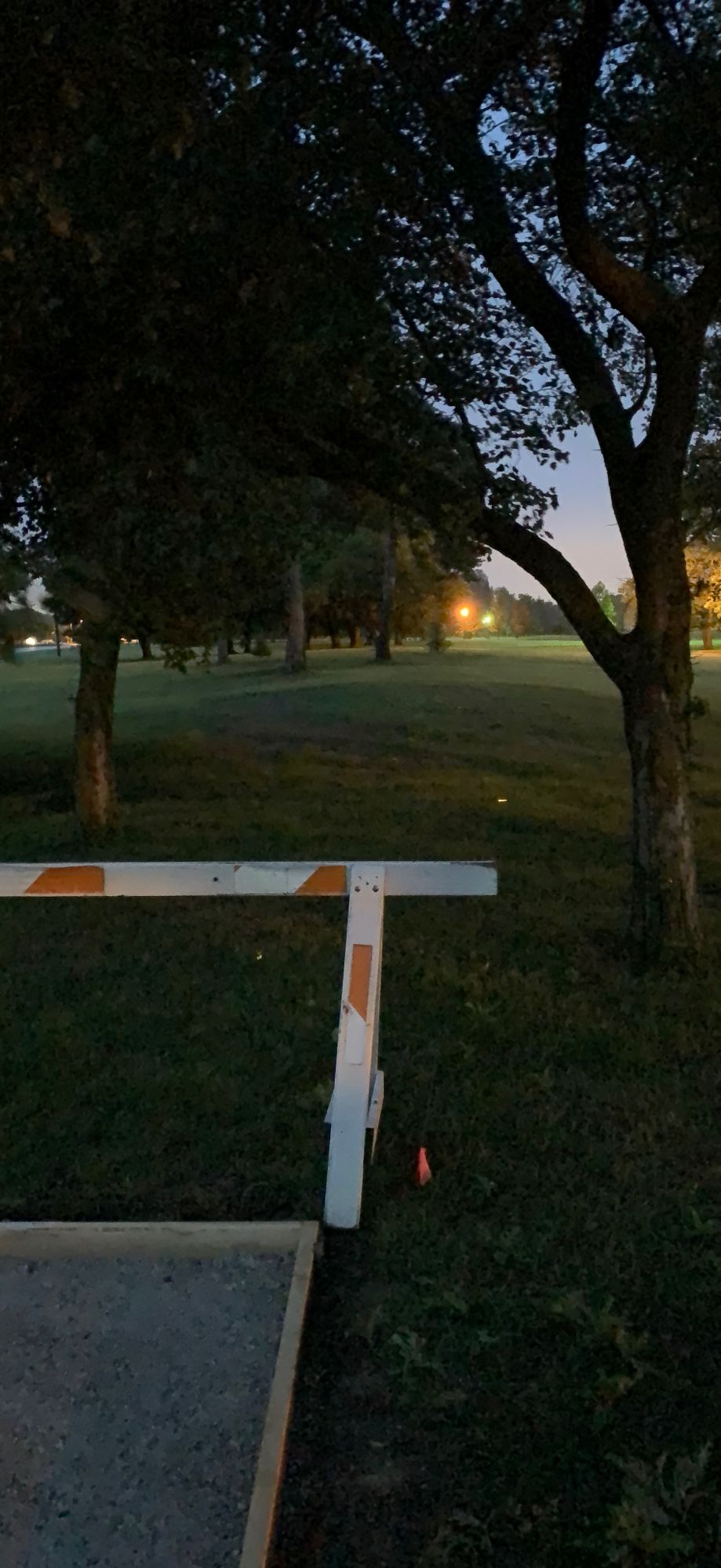 New Teepad on Hole 1