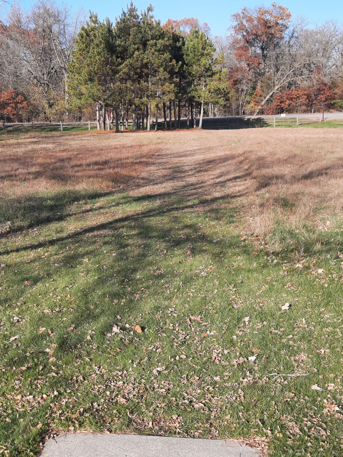 Hole 1 tee