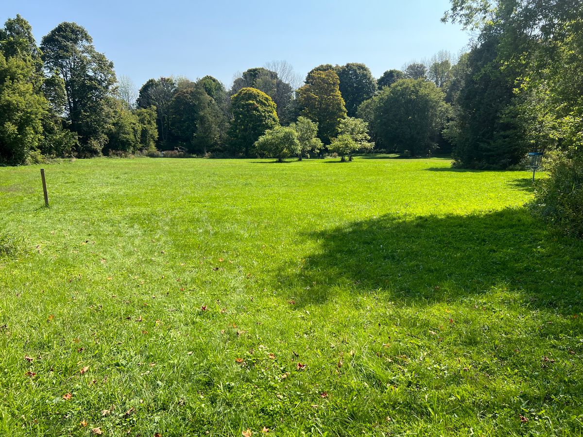 Open area of course.