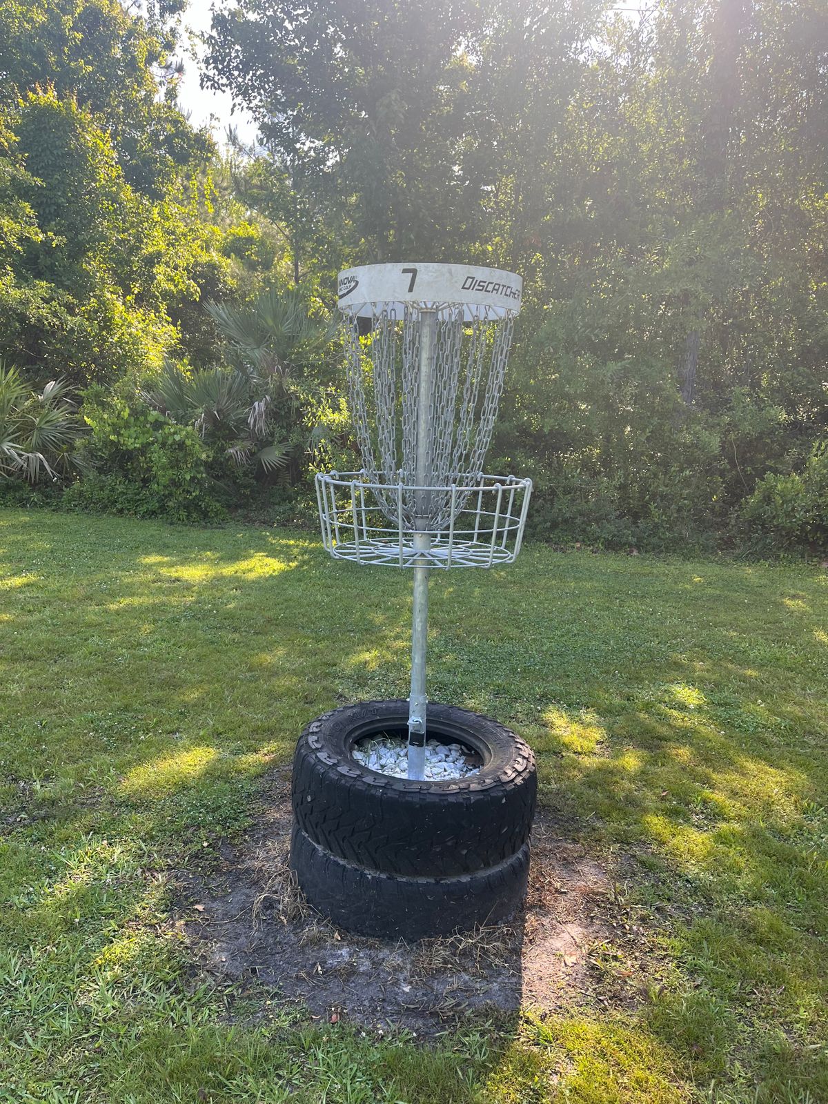 #7 white basket