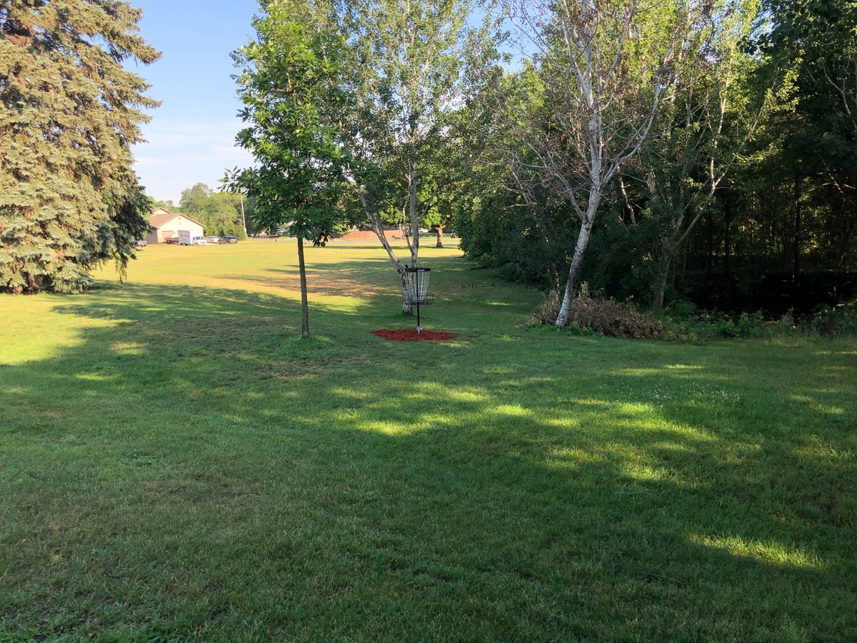 Back side of hole 9