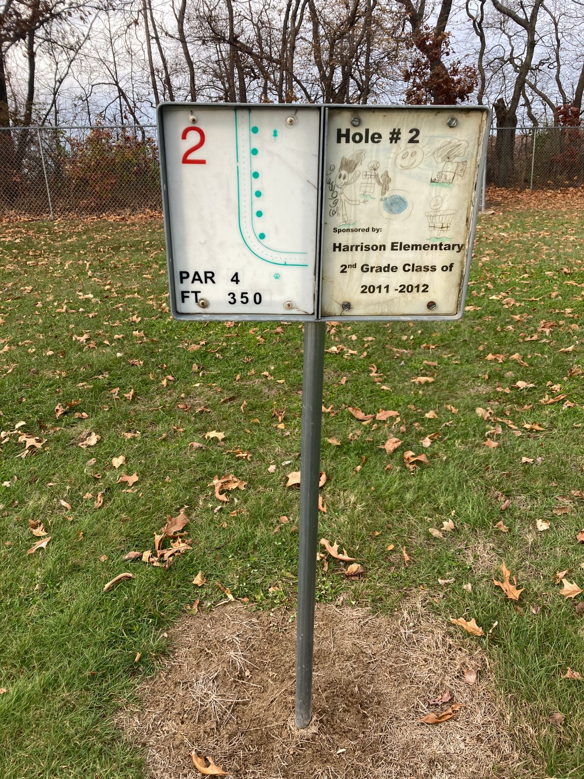 Sign at Tee Pad 02.
