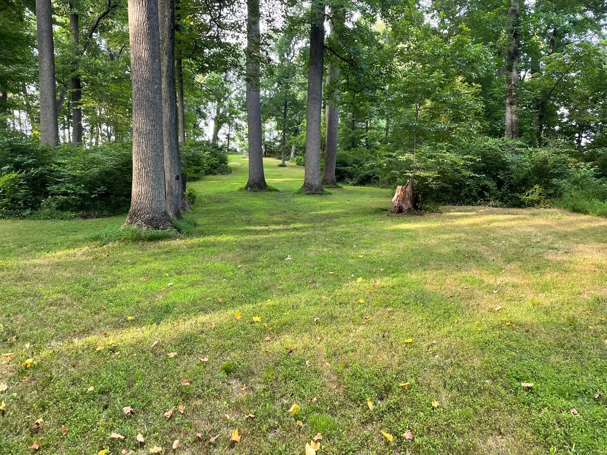 Hole 33 near A pin, approaching B pin up hill