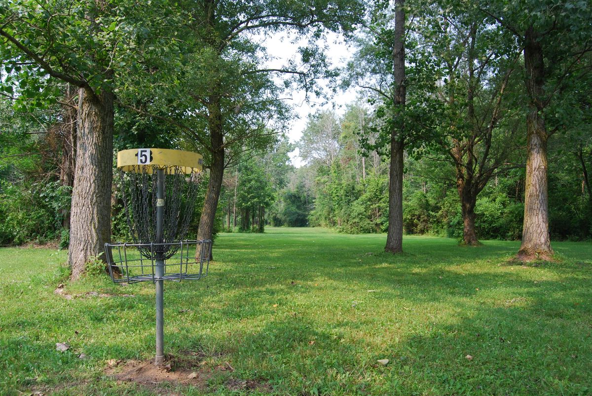 Hole 5 short position looking back at fairway