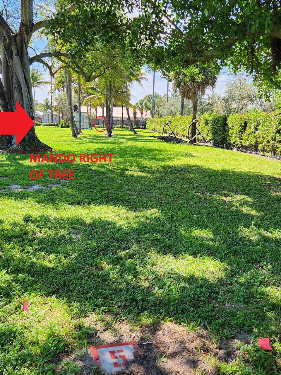 Hole 5

Mando right of tree