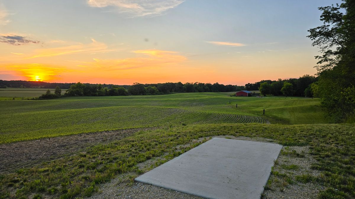 Hole 12 sunset