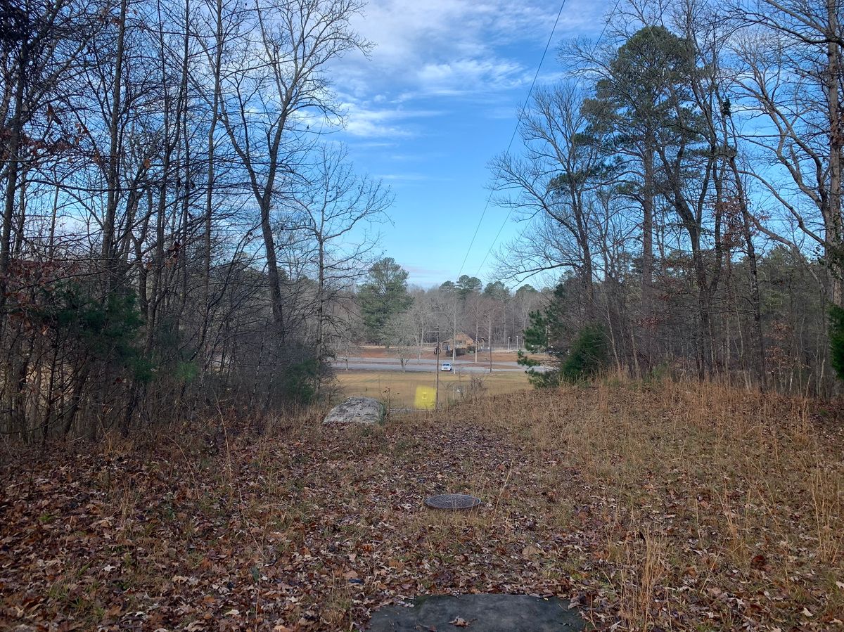 Hole 14 basket highlighted