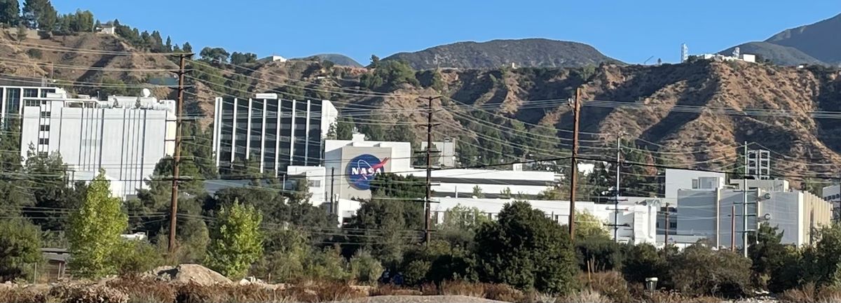 View of JPL from the 15th tee box.