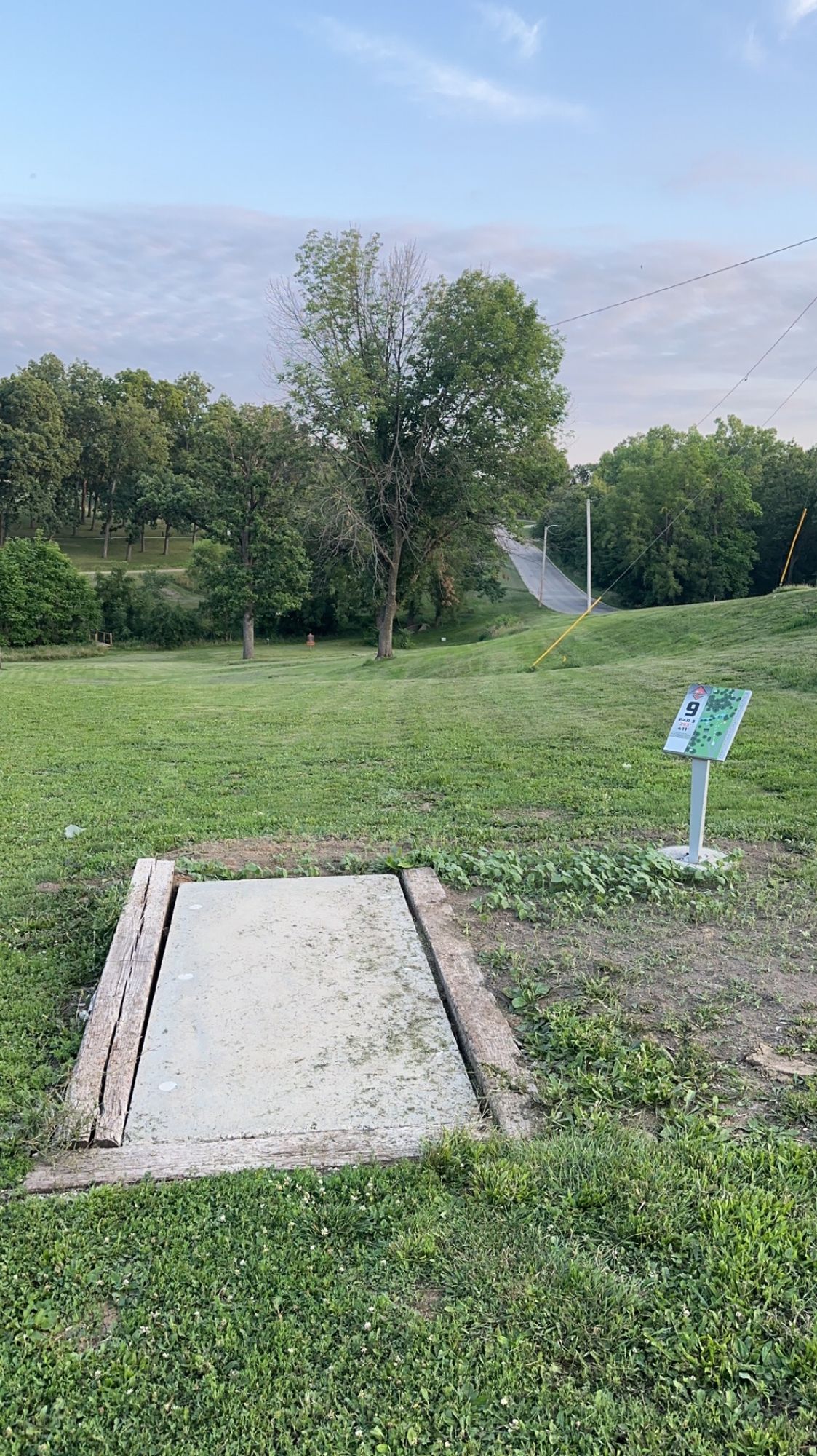 Hole 9 short