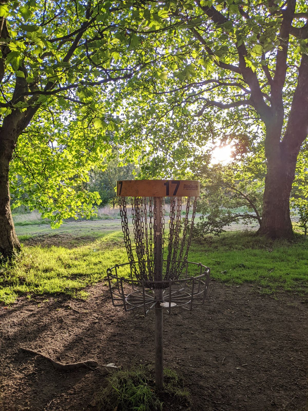 The protected 17th basket. 