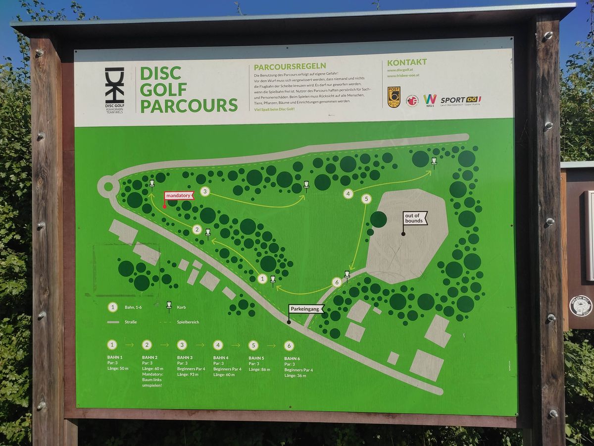 Disc Golf Parcours