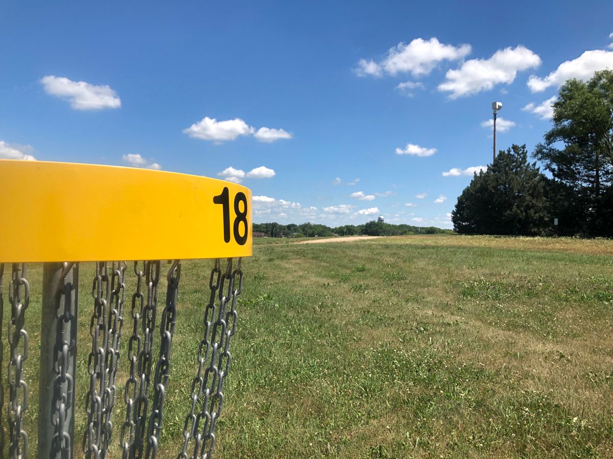 18th with the city water tower in the distance