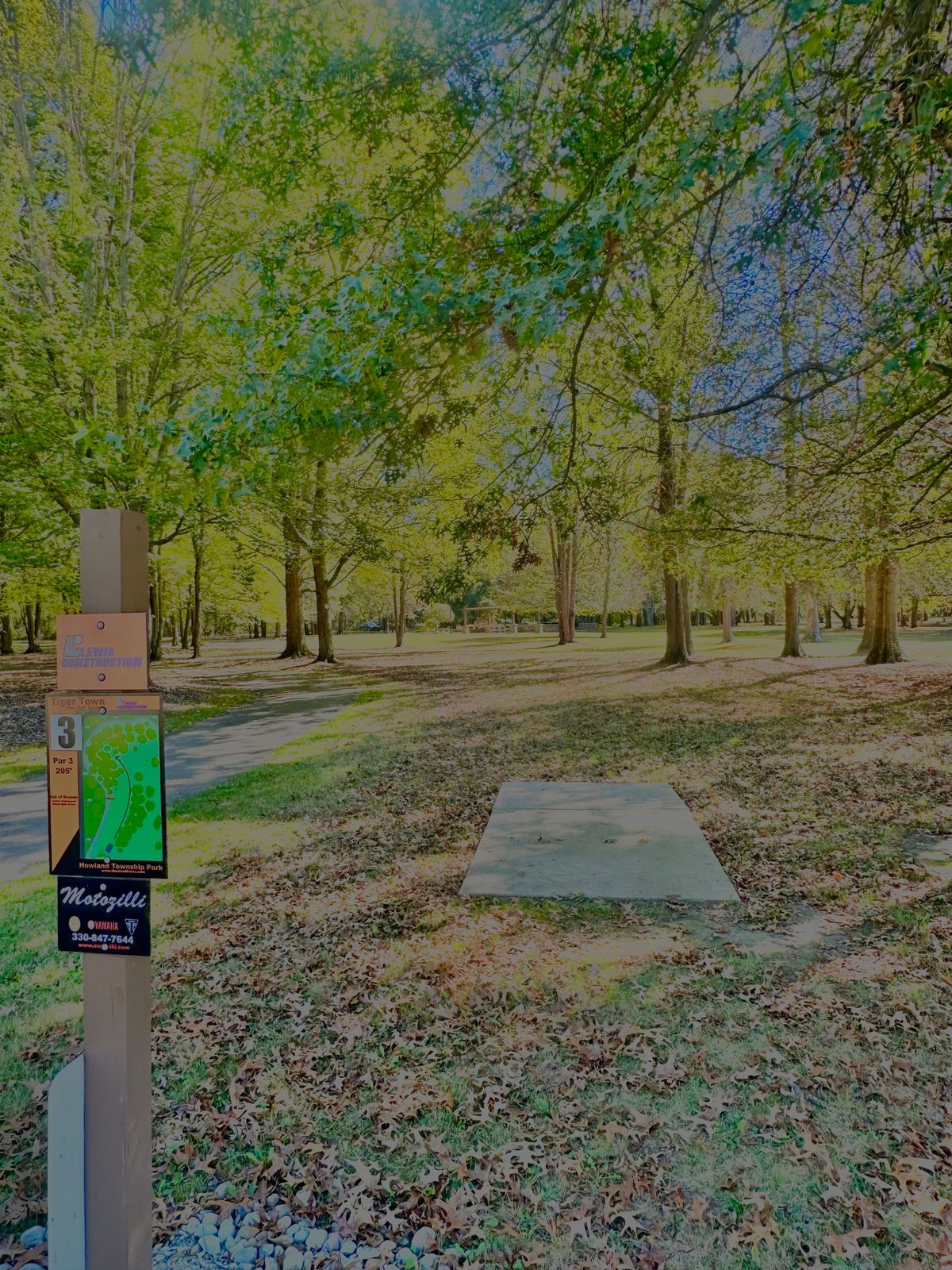 Tee Pad Hole 3