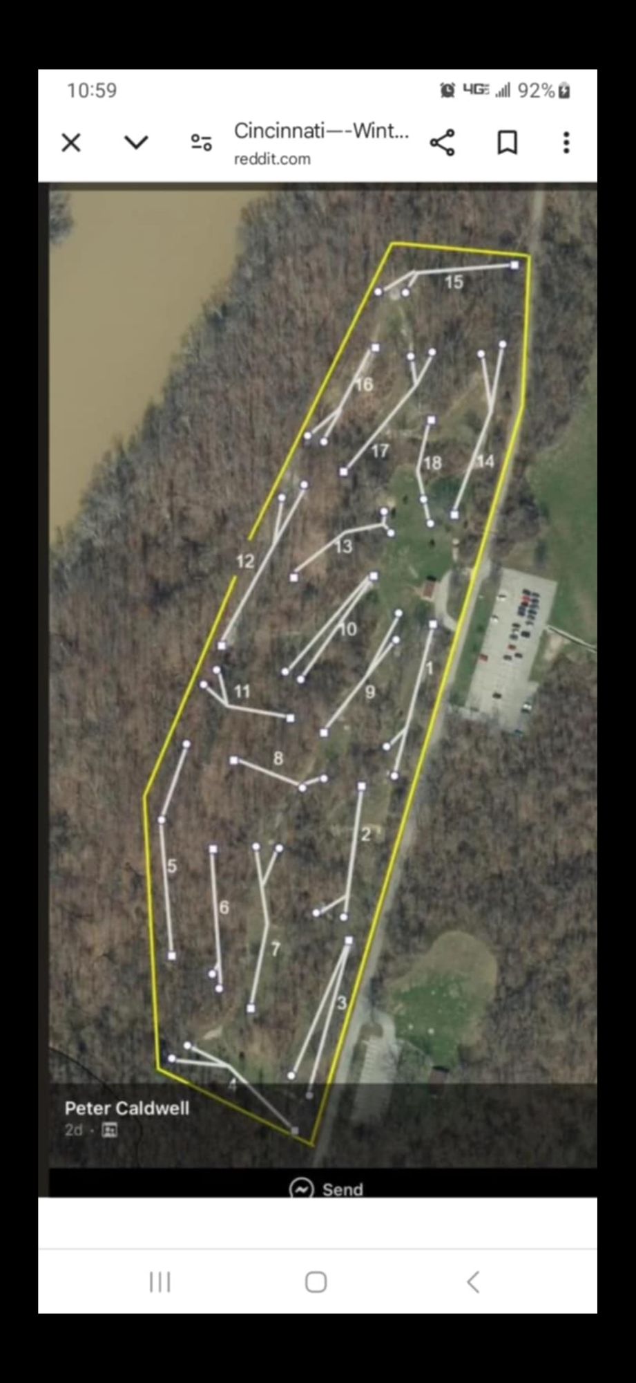 The new course layout