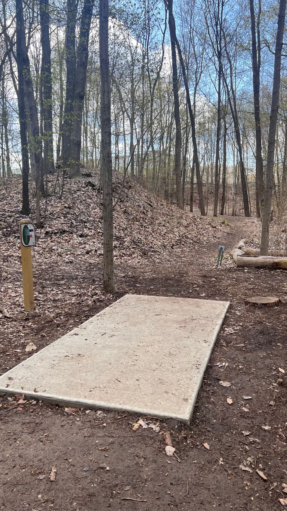Hole 12 long tee pad