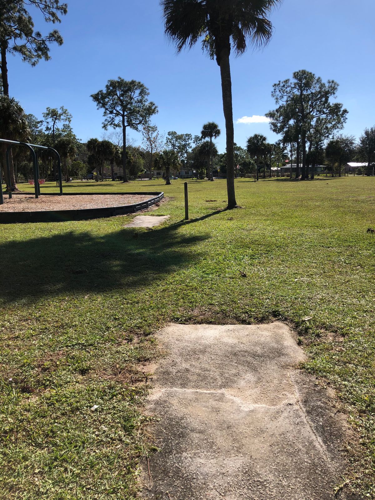 Hole 8 long tee