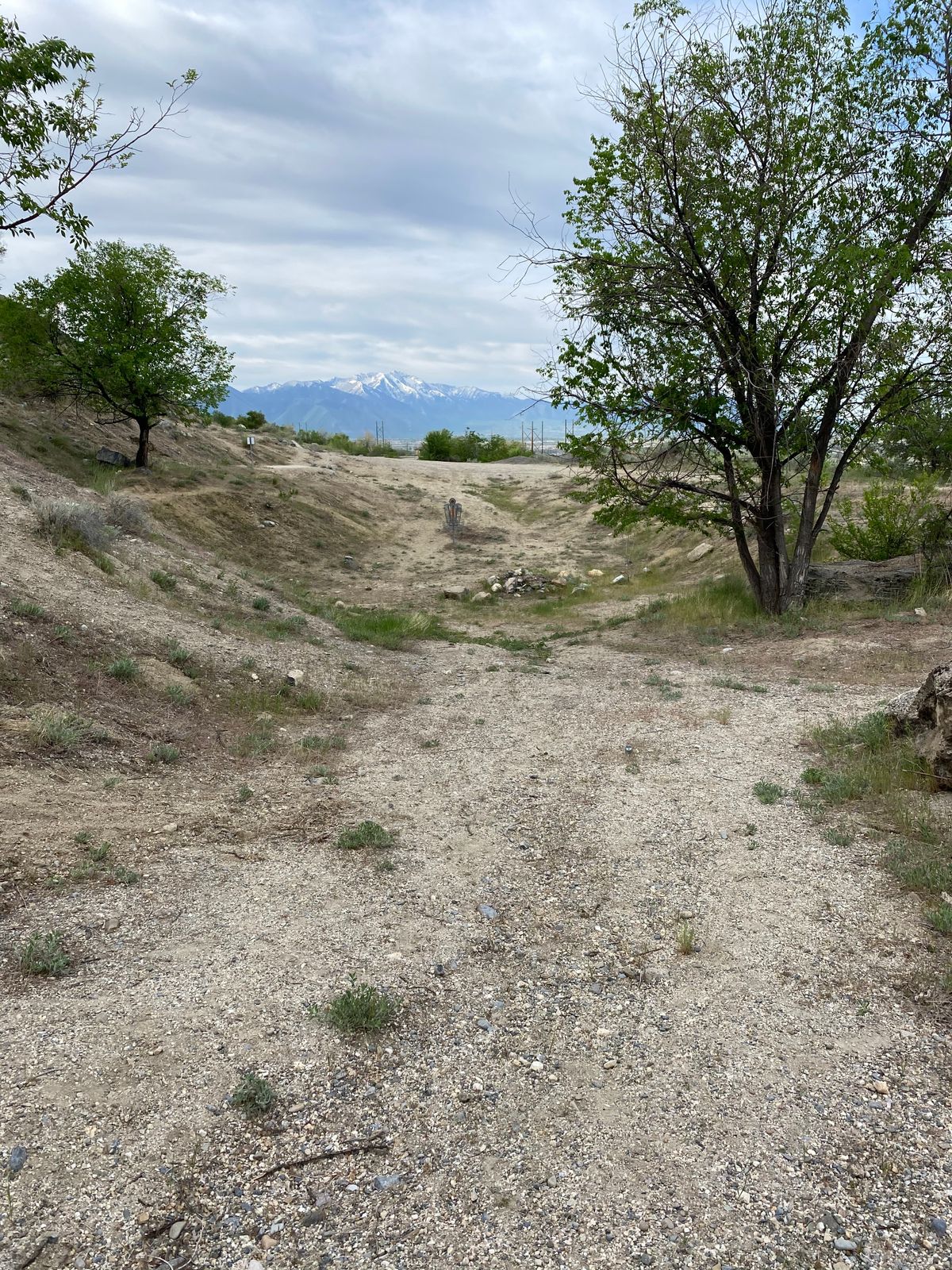 Hole 6 120 foot shot for par
