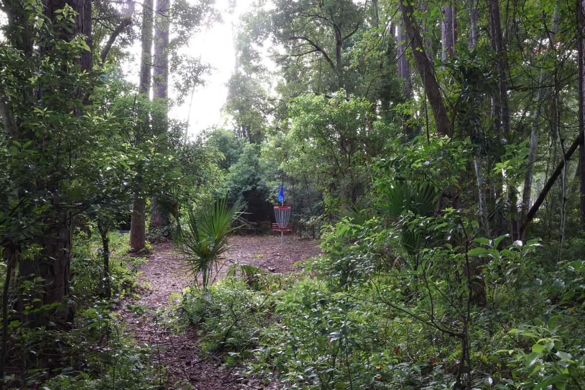 Hole 13, A position.