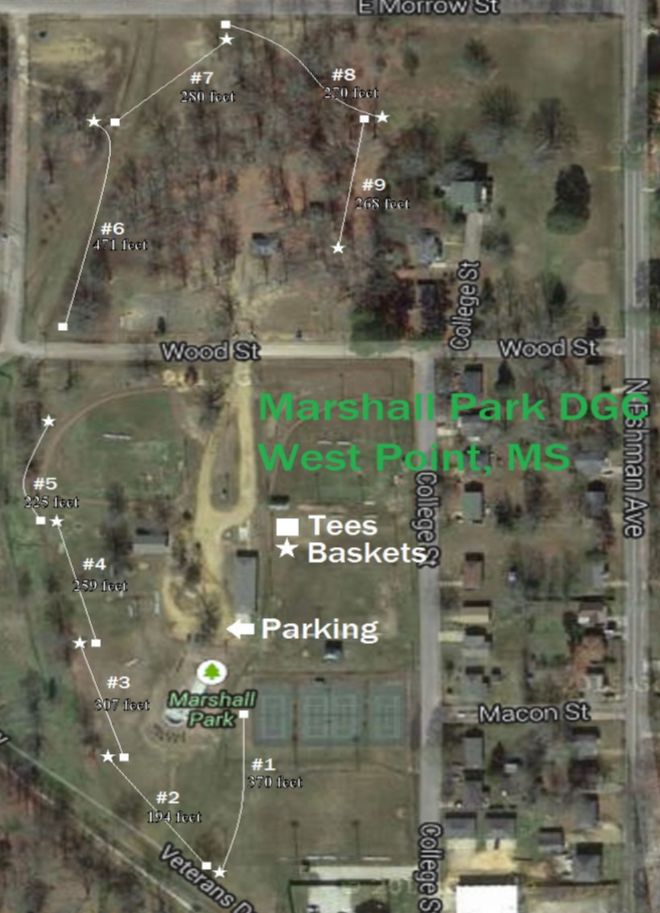 The course map from the West Point website.