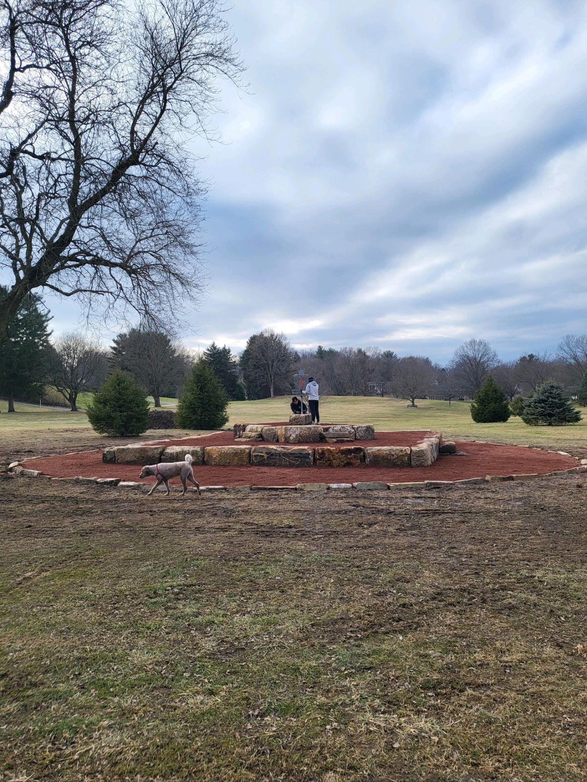 New! Multi-tiered circle on 9.