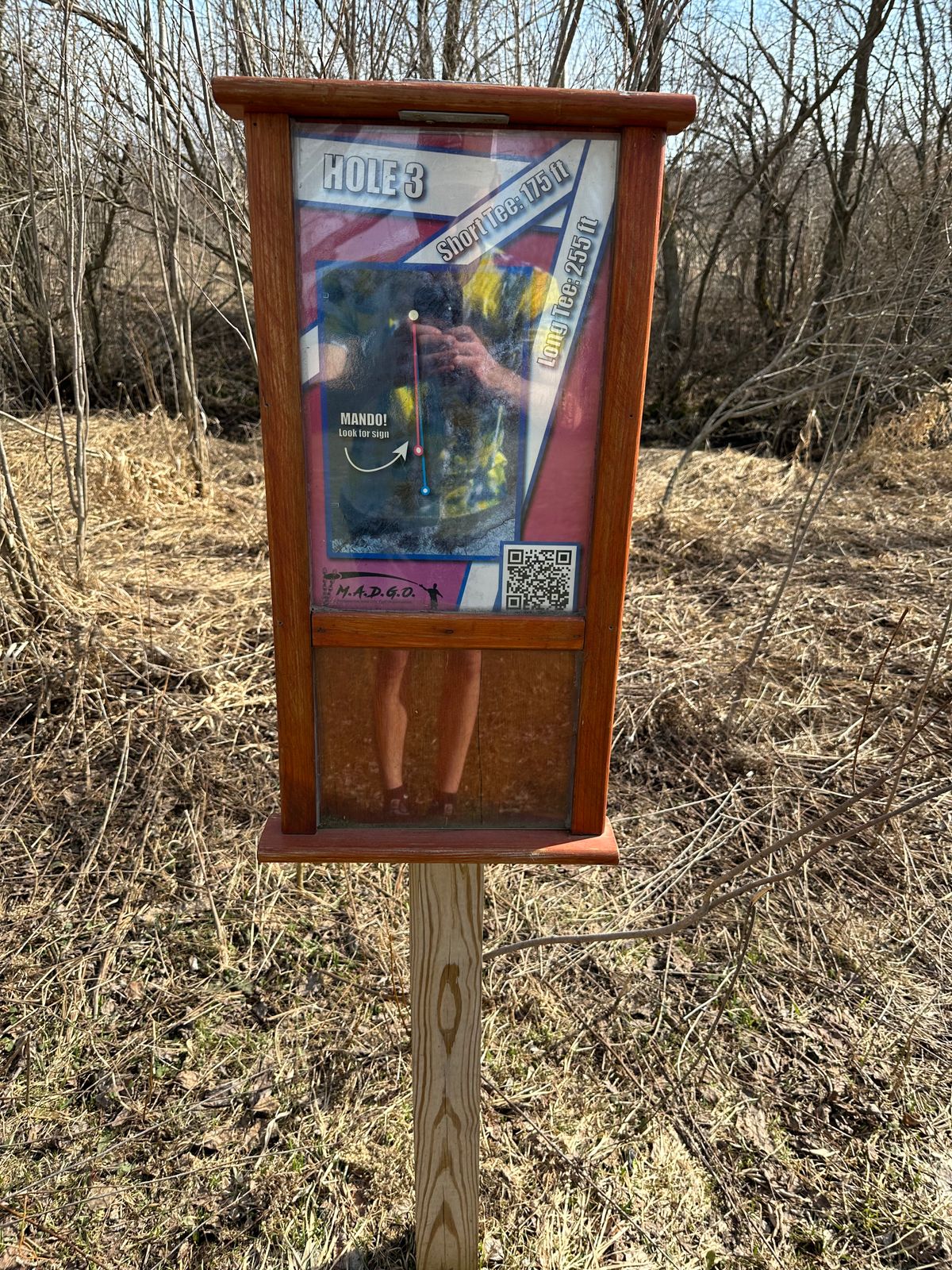 Hole 3 Sign