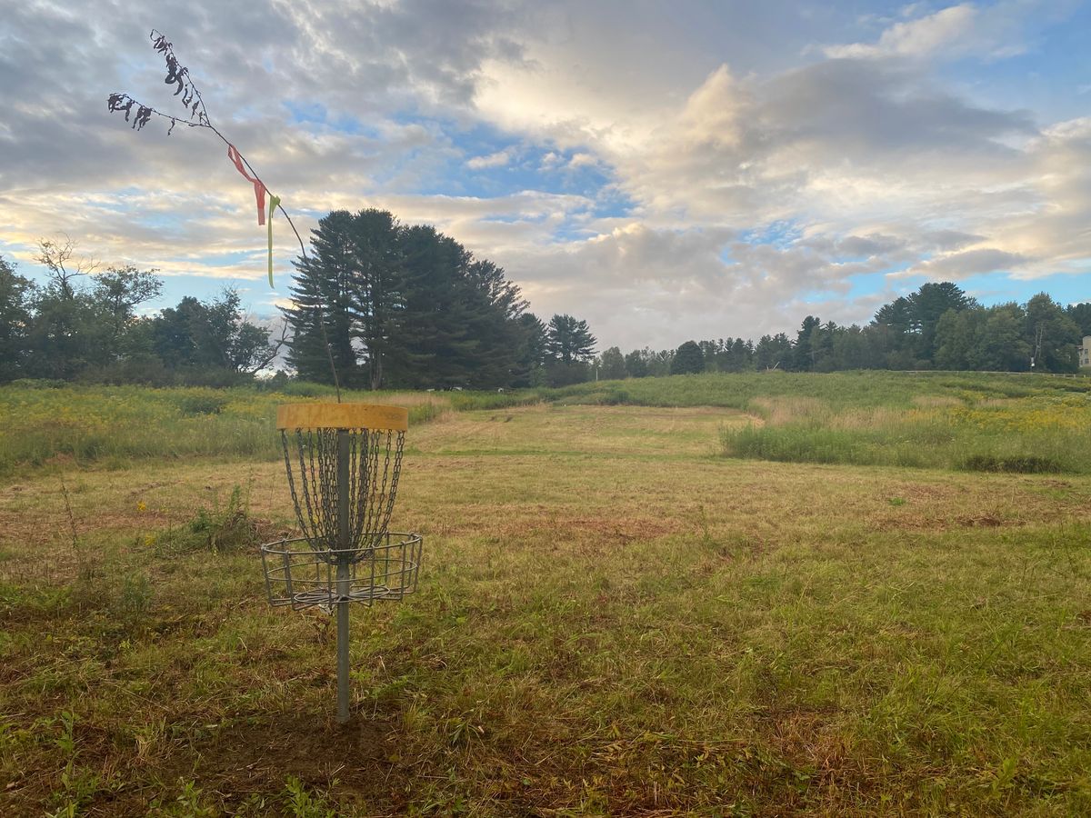 Basket of 13 looking back at tee box
