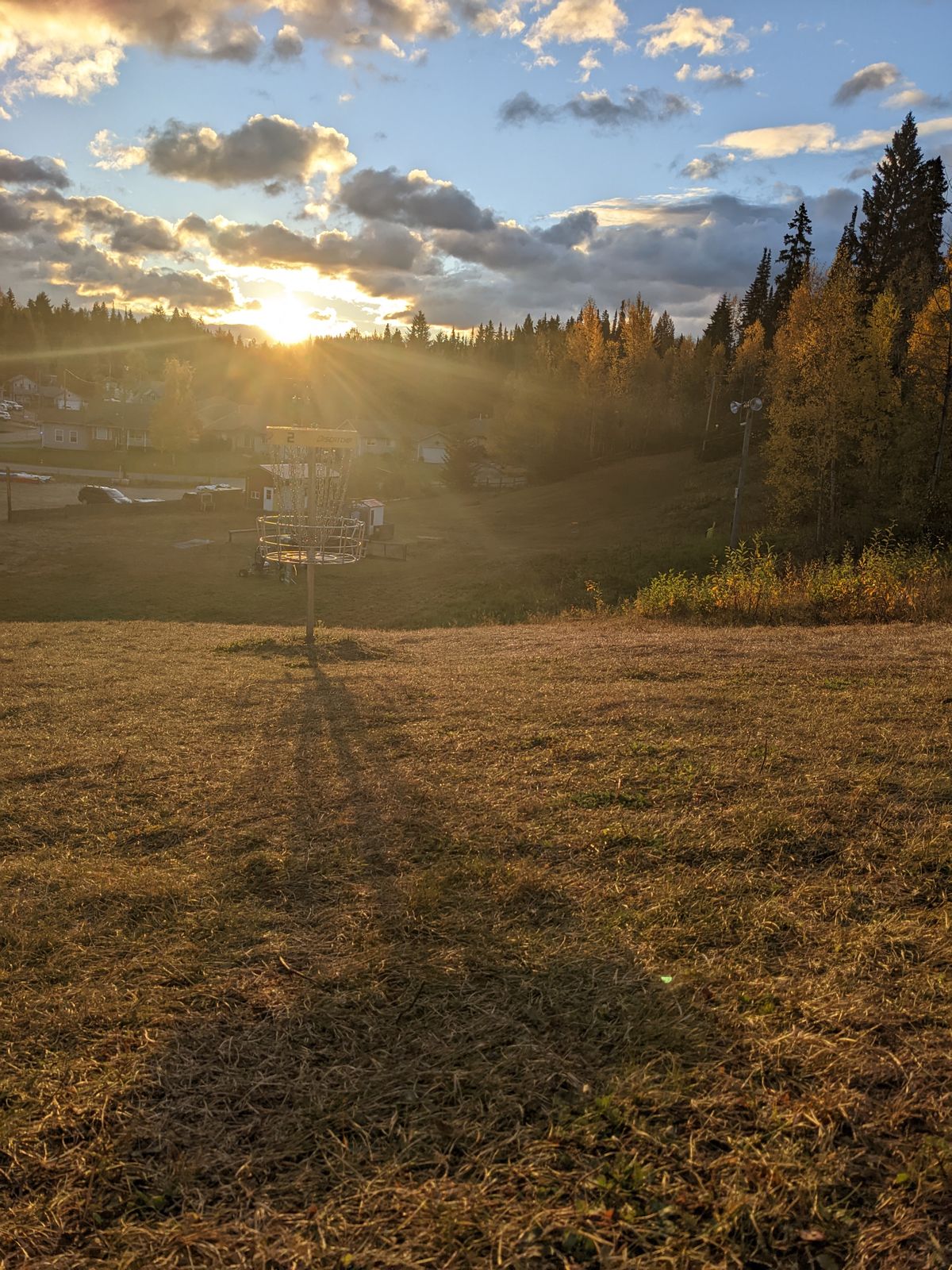 Sunrise over hole 2